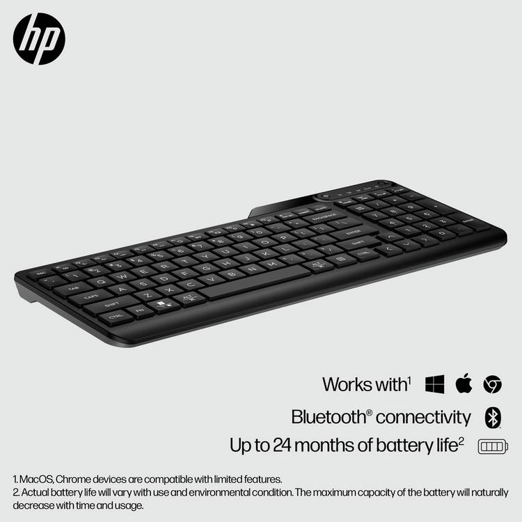 HP 460 wireless bluetooth keyboard black - British product