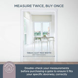 Dreambaby Ava Wide safety gate 75-108cm, UK version