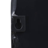 Habitat black arch window wall mirror 70x40cm, UK version