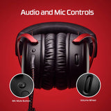 HyperX Cloud III wired gaming headset black red - British product