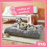 Snug grey pet bed small, imported from the UK