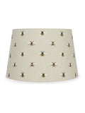 Sophie Allport pale green Bees cotton lampshade 35cm, imported from the UK