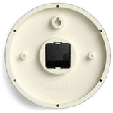 Jones Clocks Bankside wall clock in latte finish (British brand)