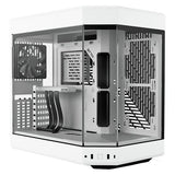 Hyte Y60 white mid tower computer case, imported from the UK
