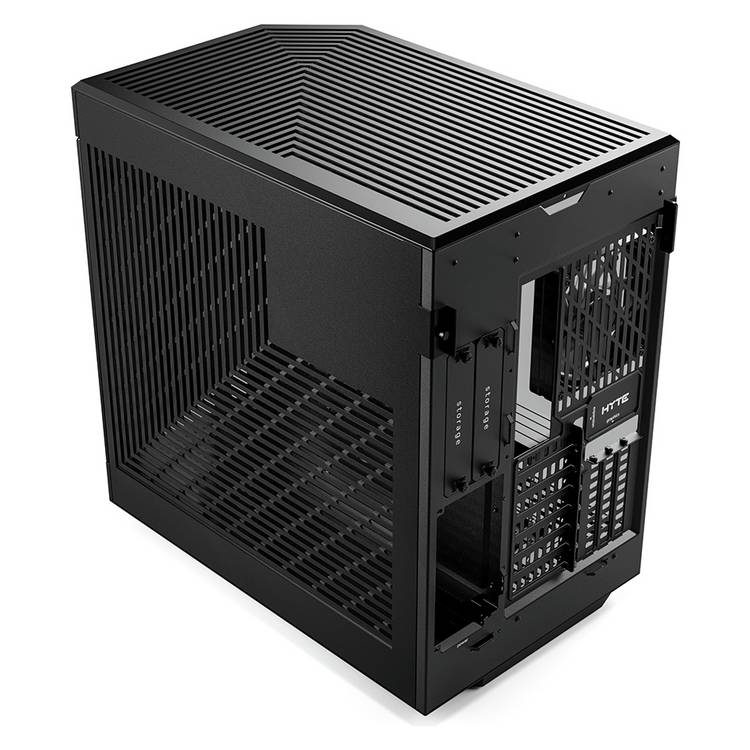 Hyte Y60 mid tower PC case black (British brand)