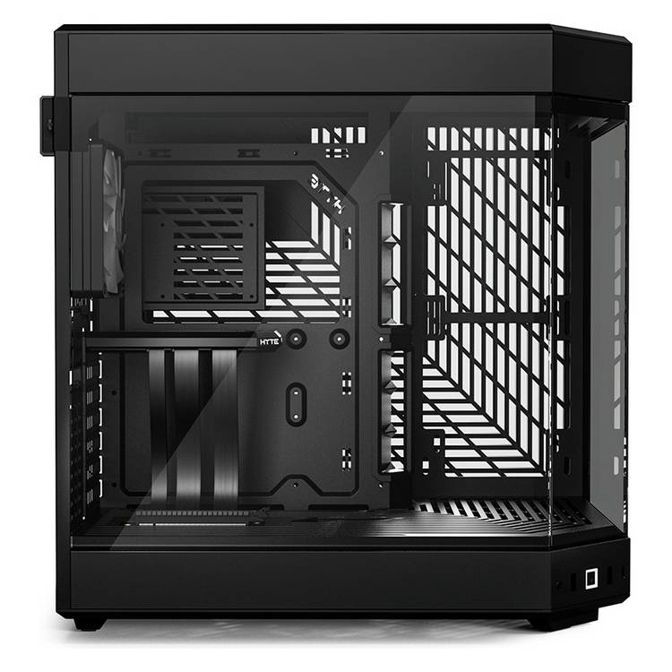 Hyte Y60 mid tower PC case black (British brand)