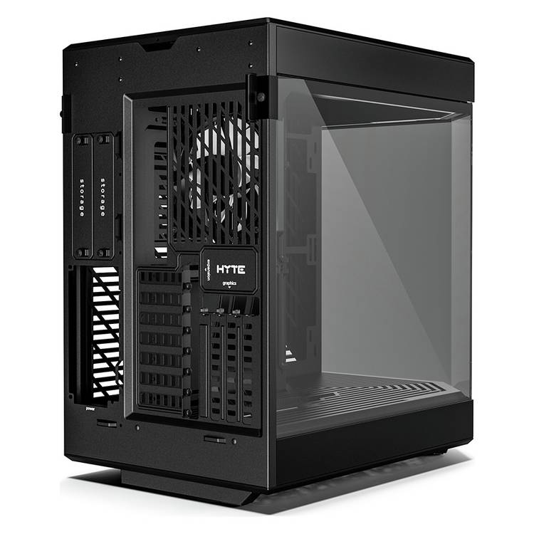 Hyte Y60 mid tower PC case black (British brand)