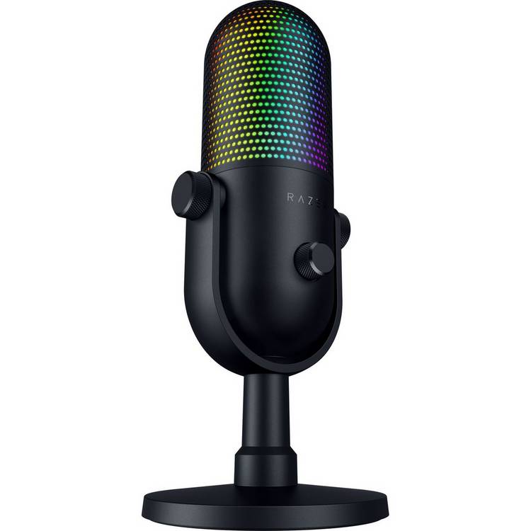 Razer Seiren V3 Chroma USB microphone black (British brand)