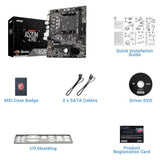 MSI A520M-A Pro micro-ATX motherboard, imported from the UK