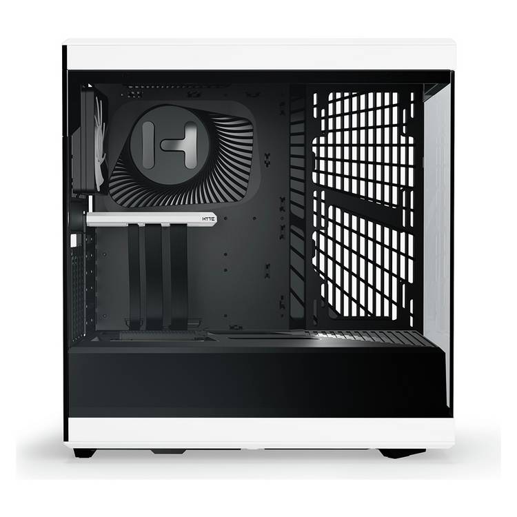 Hyte Y40 mid tower ATX case white and black, imported from the UK