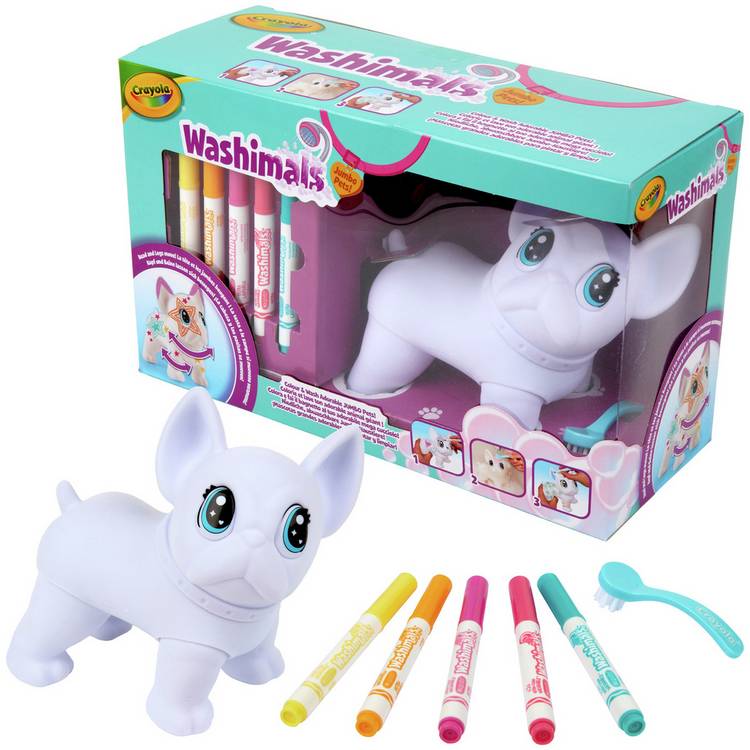 Crayola Washimals Jumbo Colour Playset with Big Wilbur - British product