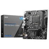Argos MSI Pro H610M-E DDR4 Micro ATX Motherboard- Buy online at McGrocer