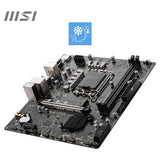 MSI Pro H610M-E DDR4 micro ATX motherboard, imported from the UK