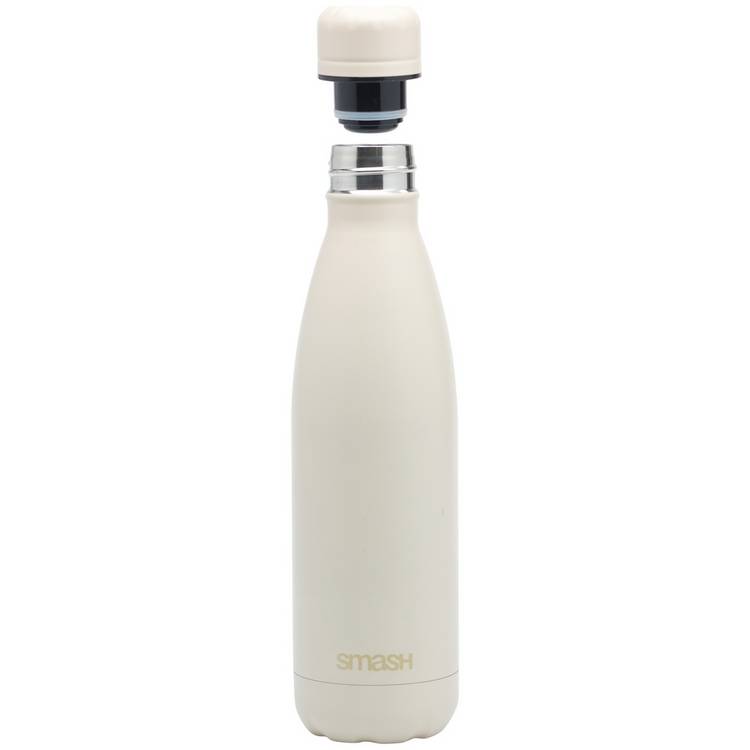 Smash water bottle beige 500ml - British product