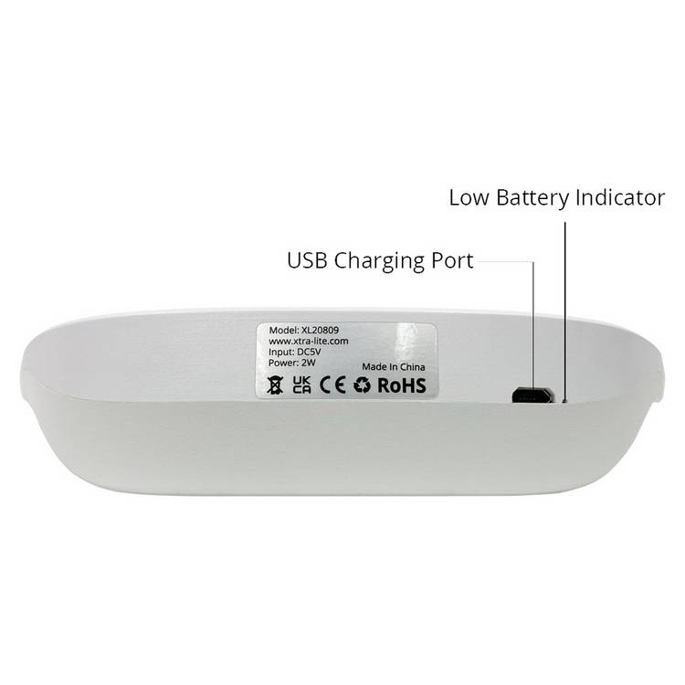 Xtralite hands-free LED torch white, UK version