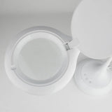 Xtralite white LED magnifier desk lamp, imported from the UK