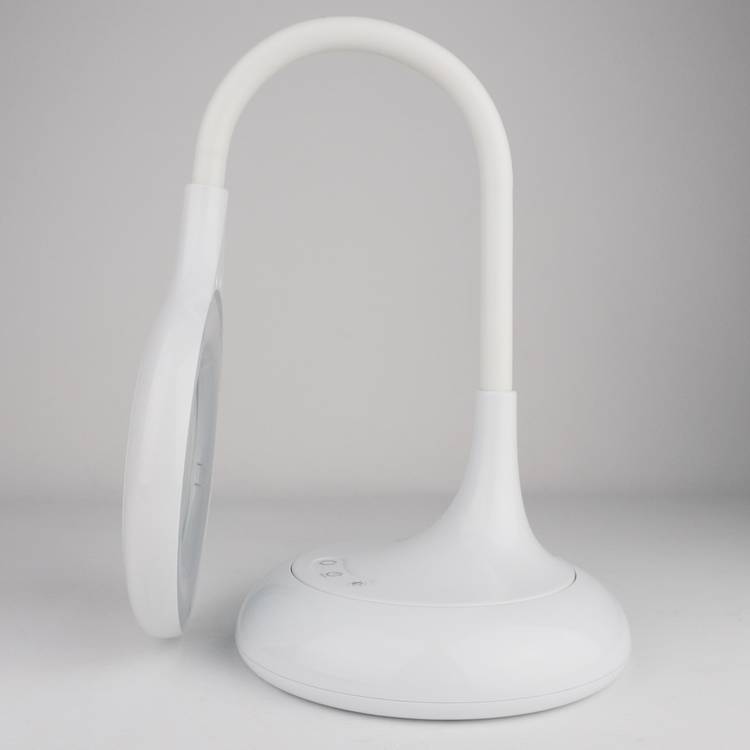 Xtralite white LED magnifier desk lamp, imported from the UK