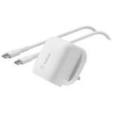 Belkin 20W USB-C wall charger with 1m cable, UK version