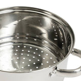 Argos Home 9 piece stainless steel pan set, UK version