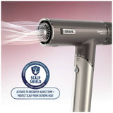 Shark SpeedStyle Pro FLEX hair dryer silver, UK version