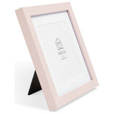 Habitat pastel pink wooden picture frames 3-pack 11.96cm, UK version