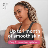 Braun Silk-epil 3 corded epilator dry use (British brand)
