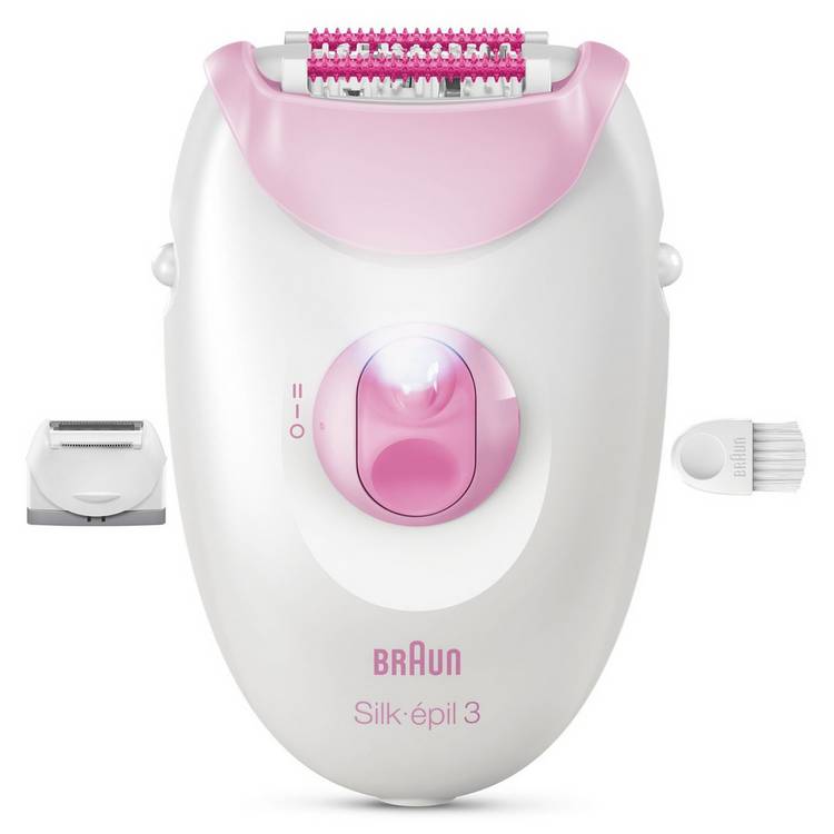 Braun Silk-epil 3 corded epilator dry use (British brand)