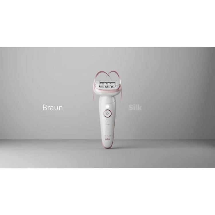 Braun Silk-epil 9 wet dry cordless epilator (British brand)