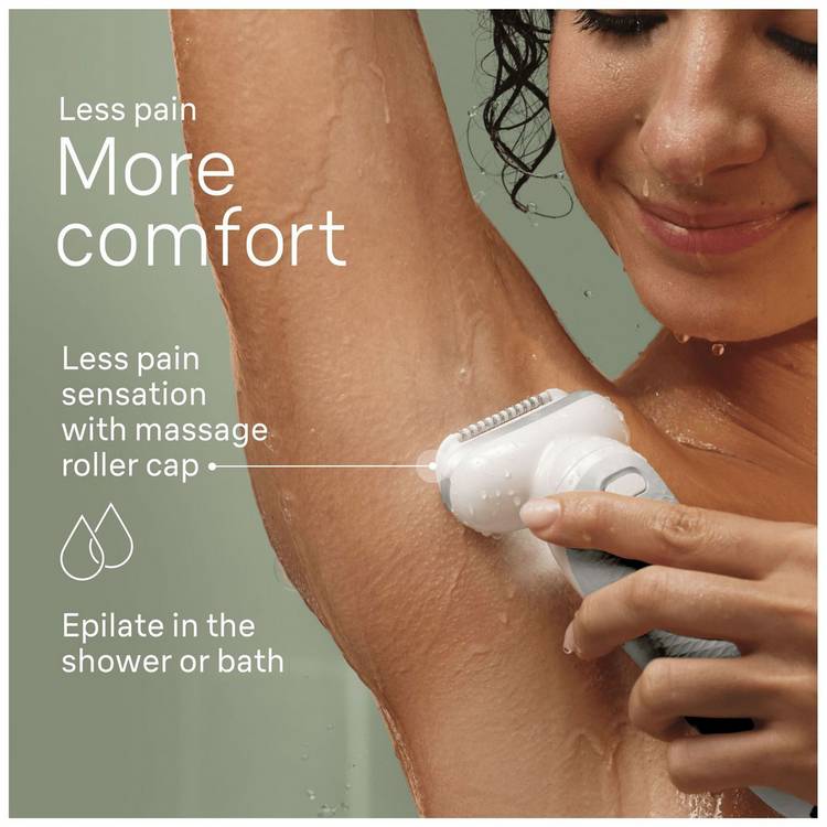 Braun Silk-epil 9 wet dry cordless epilator (British brand)