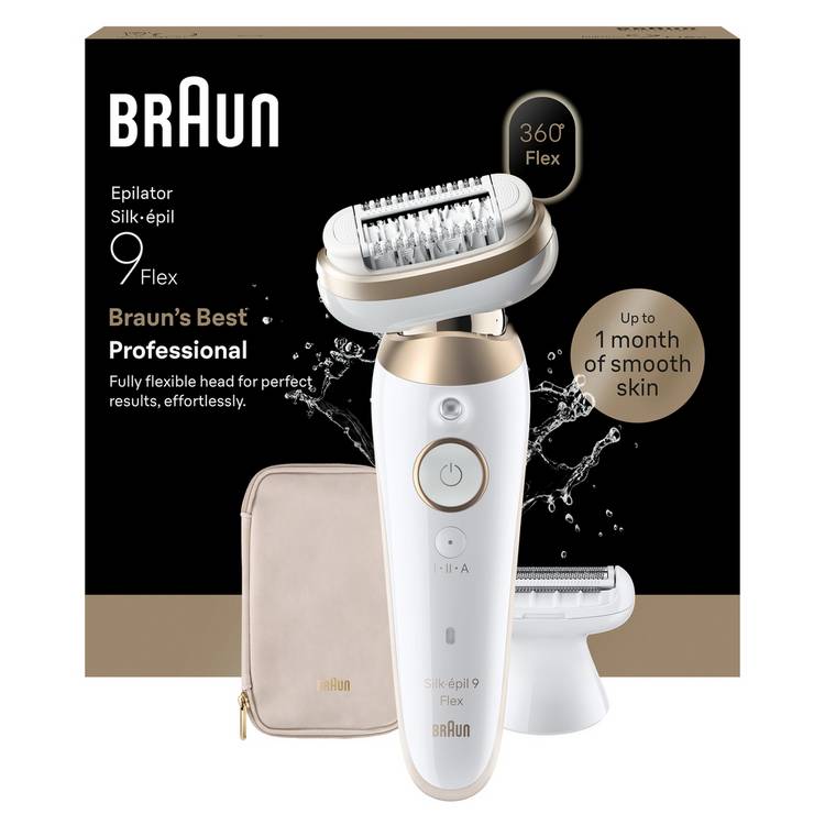 Braun Silk-epil 9 Flex epilator 9-041 3D, imported from the UK