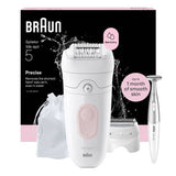 Argos Braun Silk-epil 5-230 Wet & Dry Cordless Epilator- Buy online at McGrocer