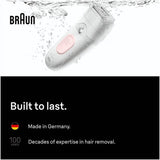 Braun Silk-epil 5 wet and dry cordless epilator - British product