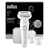 Argos Braun Silk-epil 9 9-061 Wet & Dry Cordless Epilator- Buy online at McGrocer