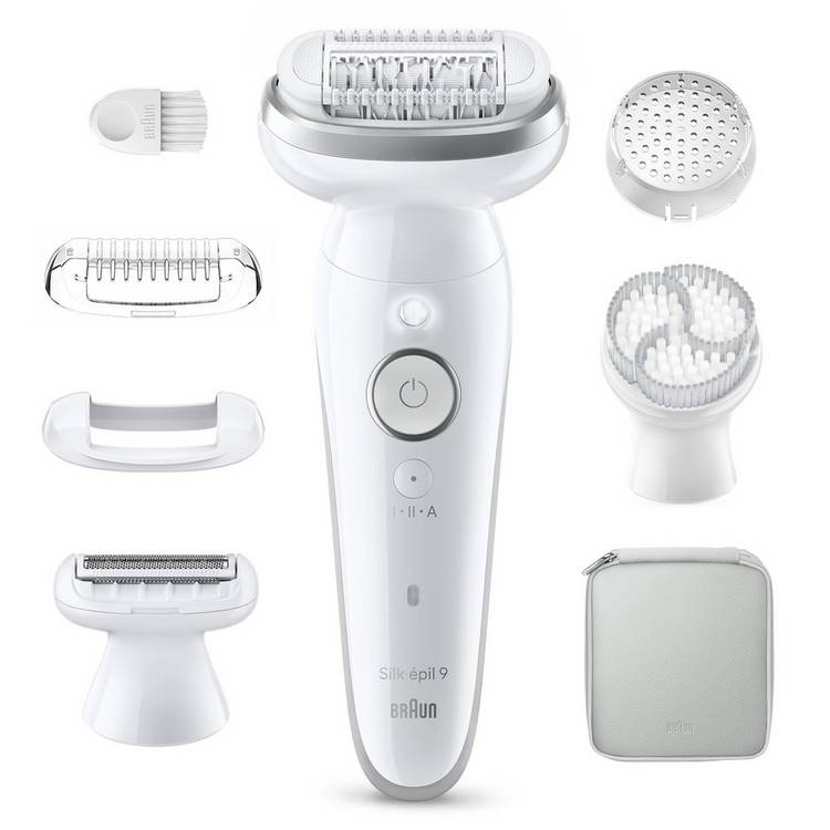 Braun Silk-epil 9 wet dry cordless epilator, UK version