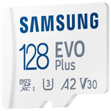 Samsung EVO Plus microSD memory card 128GB - British product