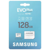 Samsung EVO Plus microSD memory card 128GB - British product