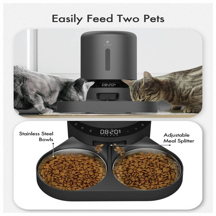 PETLIBRO Granary Dual Food Tray 5L cat feeder - British product