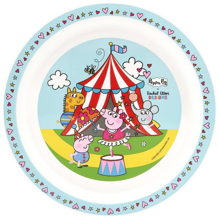 Peppa Pig kids dinner set blue (British brand)