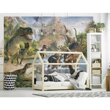 Walltastic Dinosaur Land kids wall mural (British brand)
