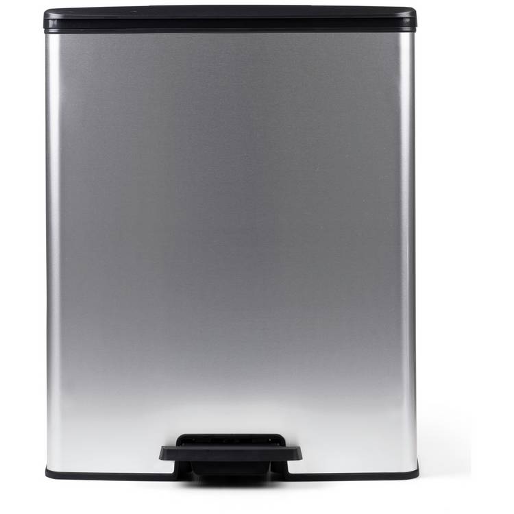 Curver pedal bin silver 65 Litre, UK version