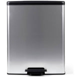 Curver pedal bin silver 65 Litre, UK version