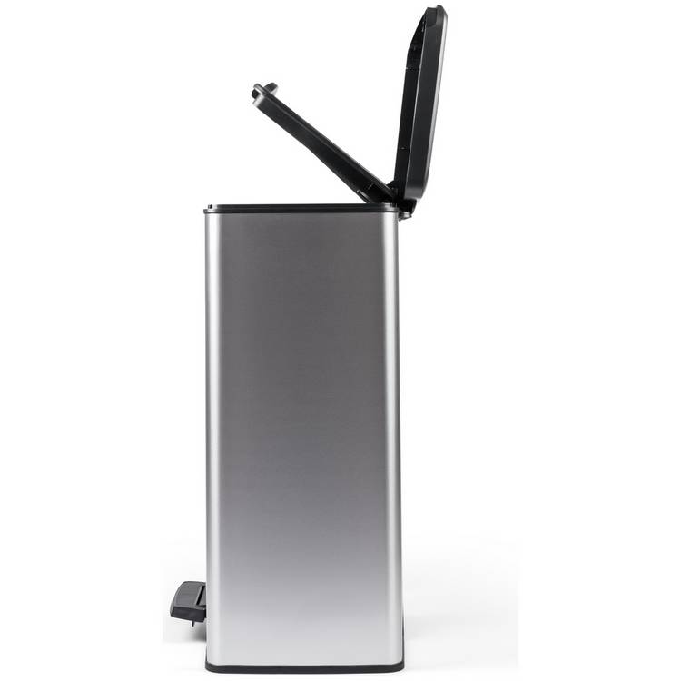 Curver pedal bin silver 65 Litre, UK version