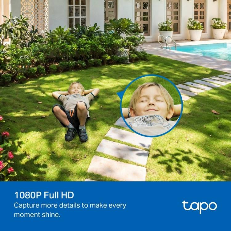 Tapo outdoor security camera 2-pack - British product