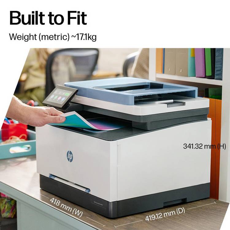 HP LaserJet Pro 3302fdw wireless colour laser printer (British brand)