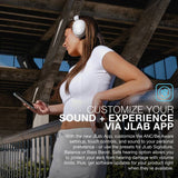 JLab JBuds Lux ANC over-ear headphones Cloud White, UK version