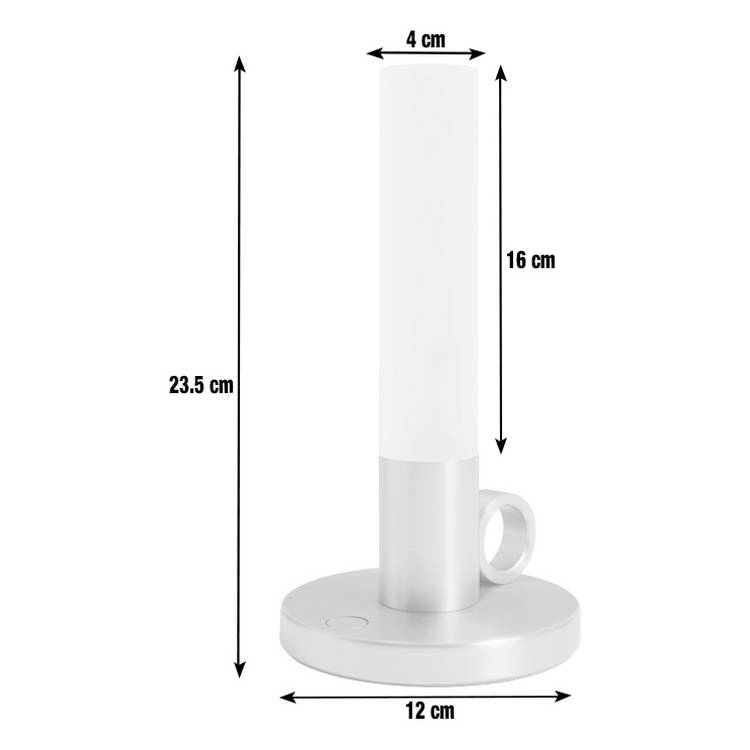 Habitat Chamber table lamp by Sebastian Conran rechargeable dimmable LED (British brand)