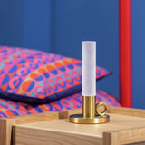 Argos Habitat 60 Chamber Table Lamp by Sebastian Conran - Gold, 23.5cm- Buy online at McGrocer