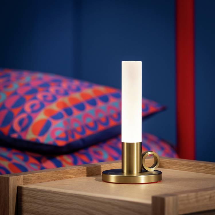 Habitat Chamber table lamp by Sebastian Conran rechargeable dimmable LED (British brand)