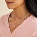 Revere sterling silver paperlink chain 18 inch, UK version