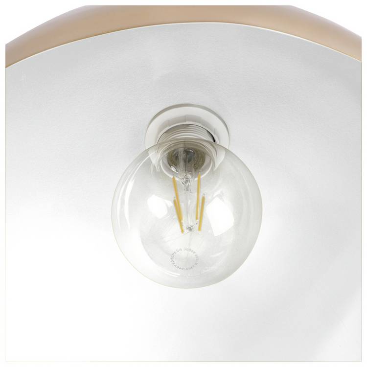 Habitat brushed brass ceiling light, UK version